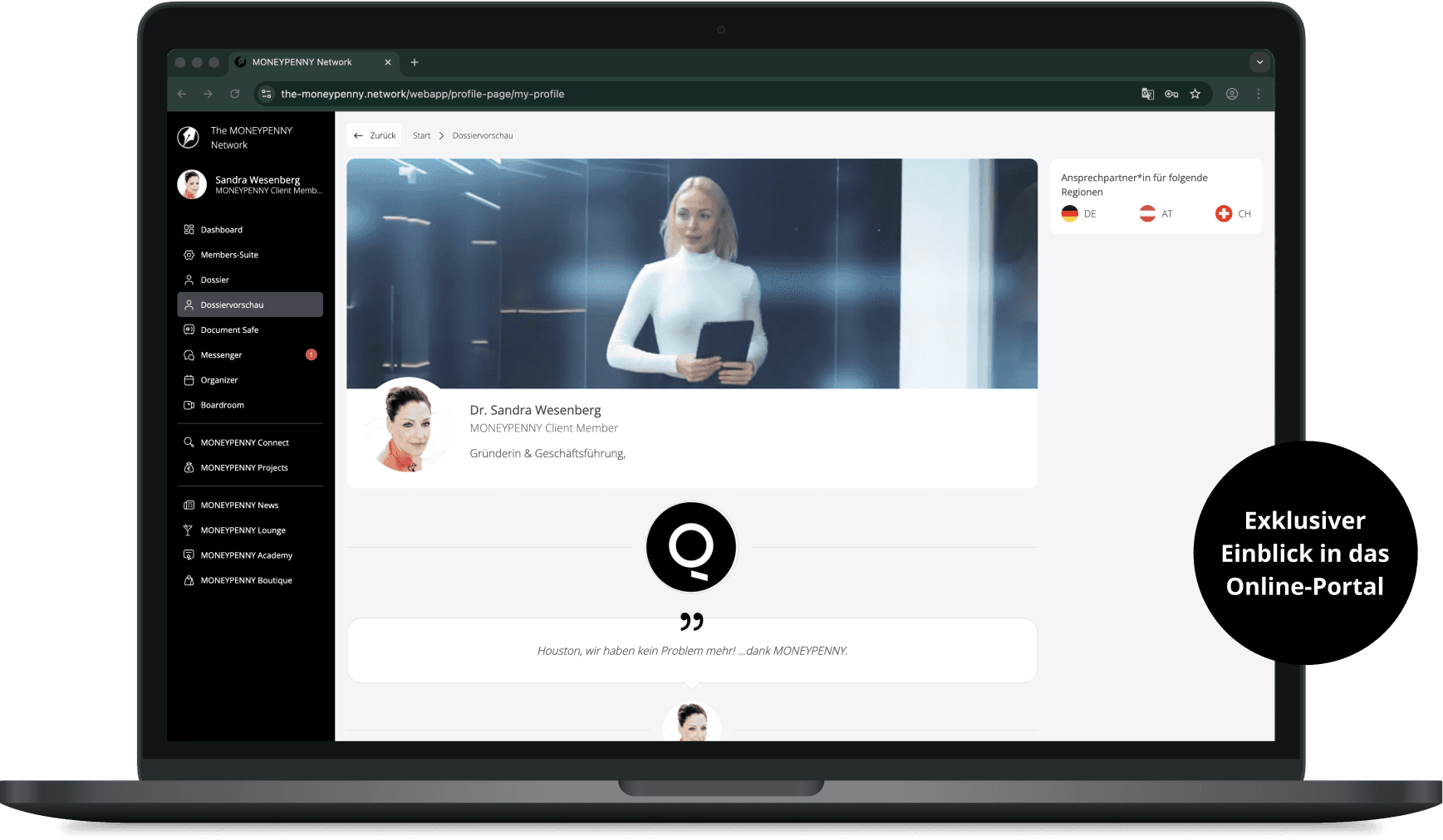 Unsere digitale Business Club-Experience.